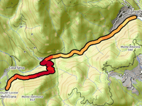 Passo del Lucese from Trebbio