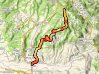 Passo del Lume Spento von Sant'Angelo Scalo