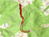 Passo del Raspatoio desde La Selva