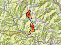 Passo del Rastello from Brugnato