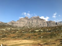 Passo del San Bernardino from Lostallo