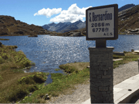 Passo del San Bernardino from Lostallo