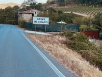 Passo del Sugame da Greve in Chianti