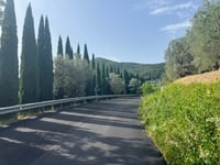 Passo del Sugame von Strada in Chianti