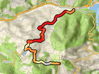 Passo dell'Incisa von Quarto über Selvapiana