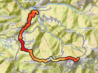 Passo dell'Incisa przez Vallemara