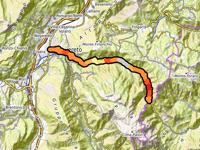 Passo della Borcola von Rovereto