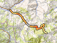 Passo della Caldarola z Nibbiano