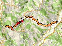 Passo della Caldarola from Travo via Scarniago