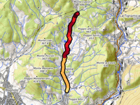 Passo della Collina desde Prato por Figline