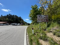 Passo della Consuma vanuit Strada in Casentino via Montemignaio