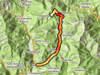 Passo della Crocetta from Ambria