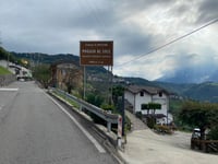 Passo della Crocetta from Antea