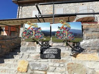 Passo della Crocetta from Mezzano Scotti