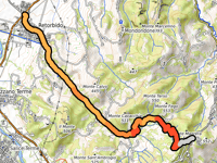 Passo della Crocetta from Retorbido