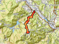Passo della Foce from Poggio
