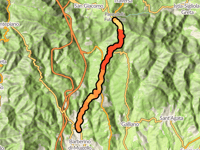 Passo della Futa da Barberino di Mugello