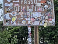 Passo della Futa von Galliano über Marcoiano