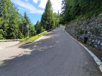 Passo della Presolana from Dezzo di Scalve