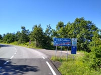 Passo della Raticosa von San Benedetto del Querceto