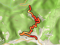 Passo della Spugna da Borgo Pace