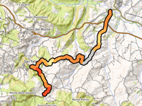 Passo delle Crocelle desde Atella