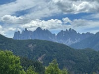 Passo delle Erbe / Würzjoch depuis Millan / Milland
