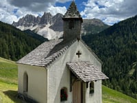 Passo delle Erbe / Würzjoch depuis Millan / Milland