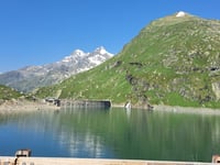 Passo dello Spluga da Chiavenna via Isola