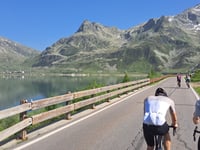 Passo dello Spluga da Chiavenna via Isola