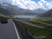 Passo dello Spluga da Chiavenna via Isola