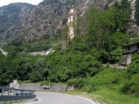 Passo dello Spluga da Chiavenna via Isola