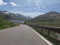 Passo dello Spluga da Chiavenna via Isola