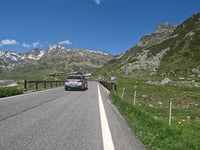 Passo dello Spluga da Chiavenna via Isola