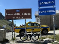 Passo dello Spluga from Chiavenna
