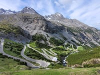 Passo dello Stelvio vanuit Bormio