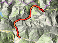 Passo dello Stelvio par Via Monte Braulio