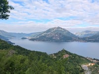 Passo di Agueglio vanuit Varenna