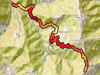 Passo di Capanne di Carrega über Carrega Ligure