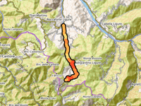 Passo di Costa Salata über Mongiardino Ligure