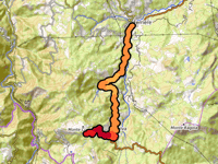Passo del Crociglia from Ferriere