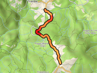 Passo di Fontappialla desde Travale
