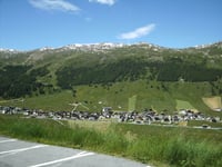 Paso Foscagno desde Livigno