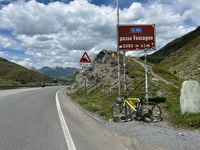 Passo di Foscagno from Bormio