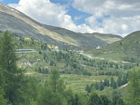 Passo di Foscagno from Bormio