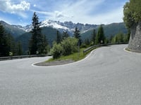 Passo di Foscagno from Bormio