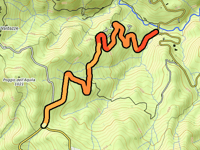 Passo di Frassineto über Arsicci