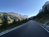 Passo Gardena von Plan de Gralba