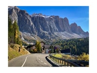 Passo Gardena da Plan de Gralba