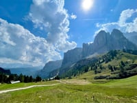 Passo Gardena von Plan de Gralba